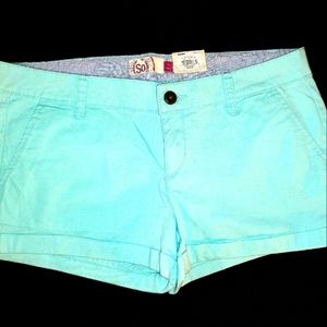 So Brand Aqua Mint Women's Shorts